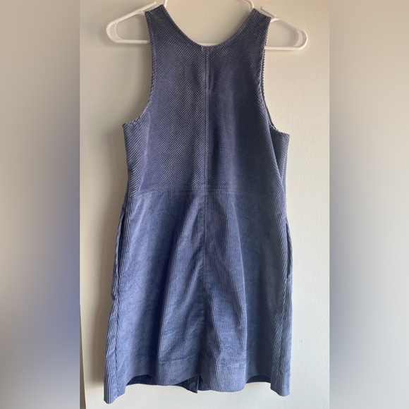 Free People Blue Sleeveless Button-Down Dress - Picture 3 of 8